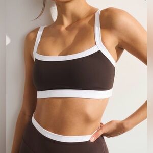 Abercrombie & Fitch YPB studioFLEX Cami Sports Bra - Coffee, Large